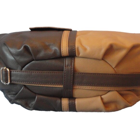 Bruno Rossi Deerskin Satchel/Shoulder Bag - Picture 5 of 5